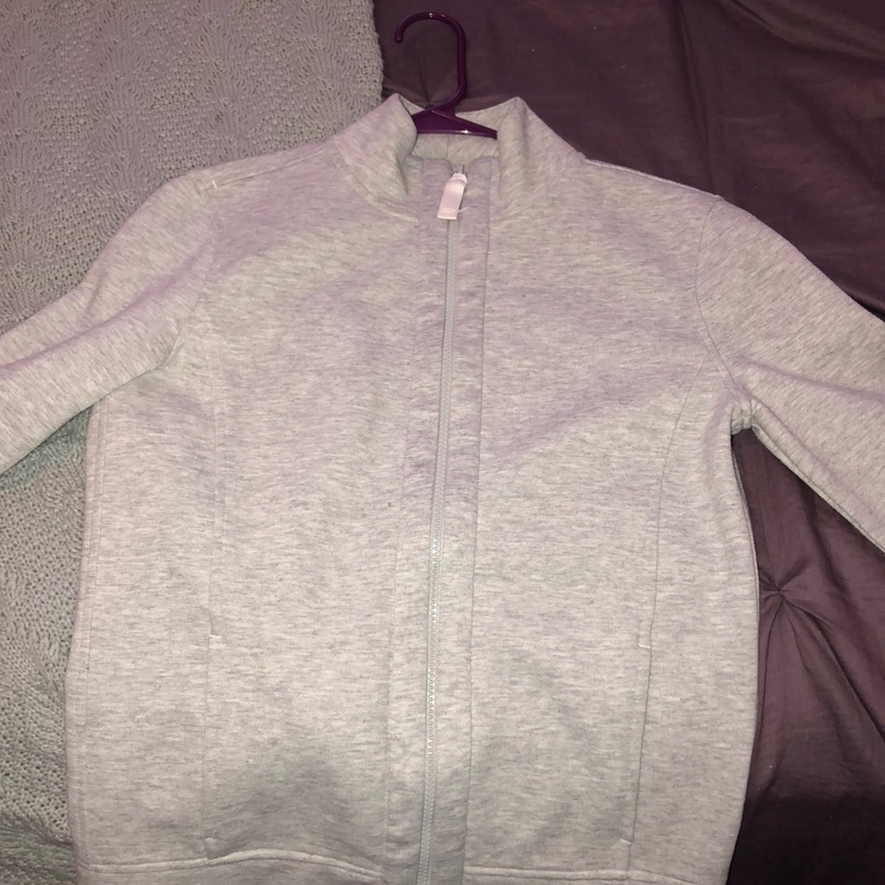 Victoria Sport Full-Zip Gray Jacket